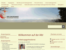 Tablet Screenshot of kath-burladingen-jungingen.de